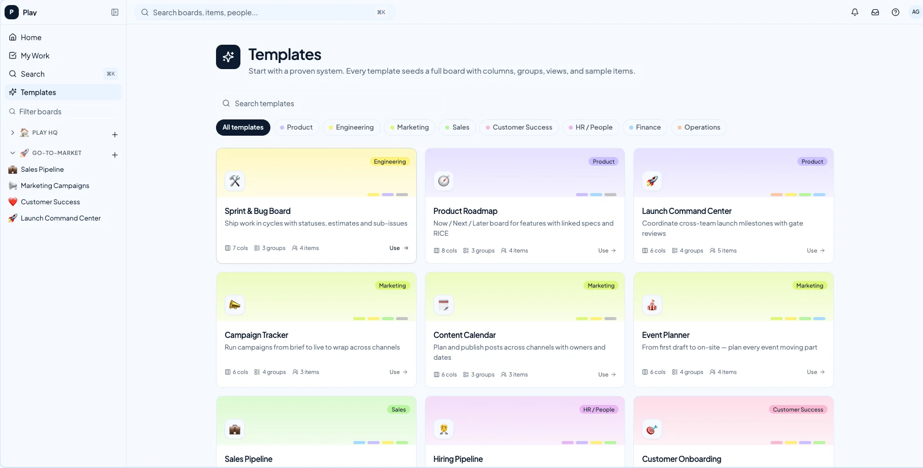 Clarity gantt view showing project timelines, dependencies, and scheduled task work